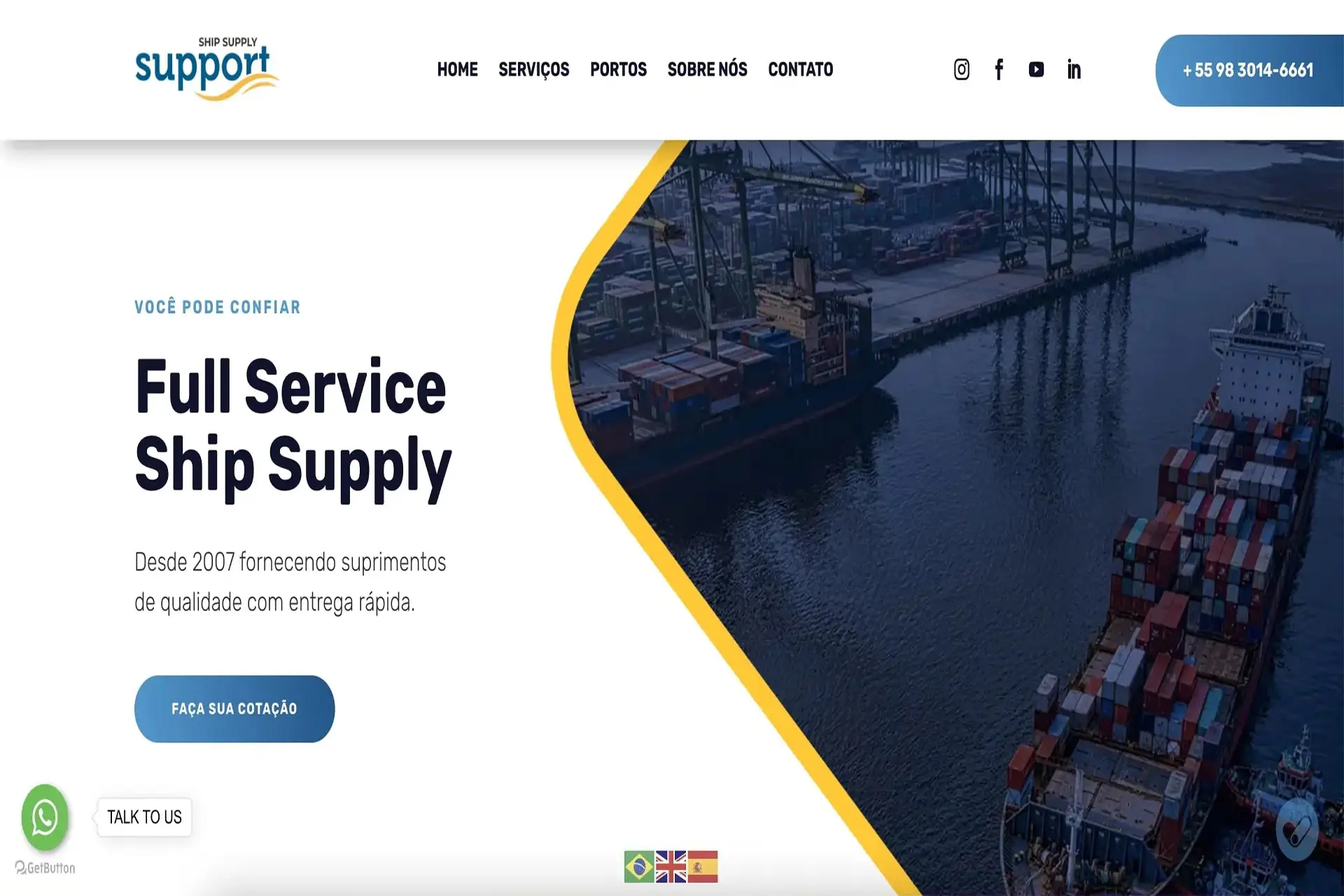 Criação de site